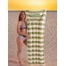 TAYBAMBoo FUUNY  Yeşil Plaj ve Havuz Seti - Bir Çift Kolluk - Deniz Topu- Deniz Yatağı- 76 cm SİMİT
